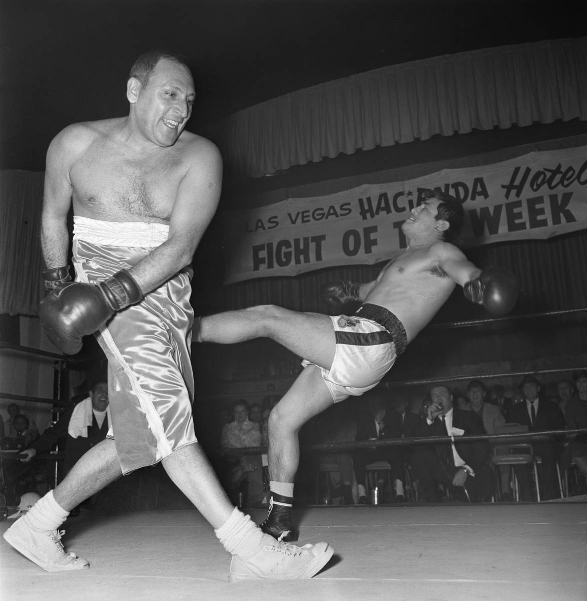 North American Junior Middleweight boxing elimination bout between Freddie Little and former Wo ...