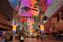 The Fremont Street Experience. (Review-Journal file photo)