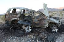 One person was killed Monday, June 8, 2020, on U.S. Highway 95 near Lee Canyon Road when this 2 ...