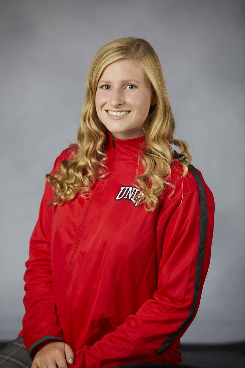 UNLV sophomore swimmer Jacklyn Scheberies. Courtesy UNLV Athletics