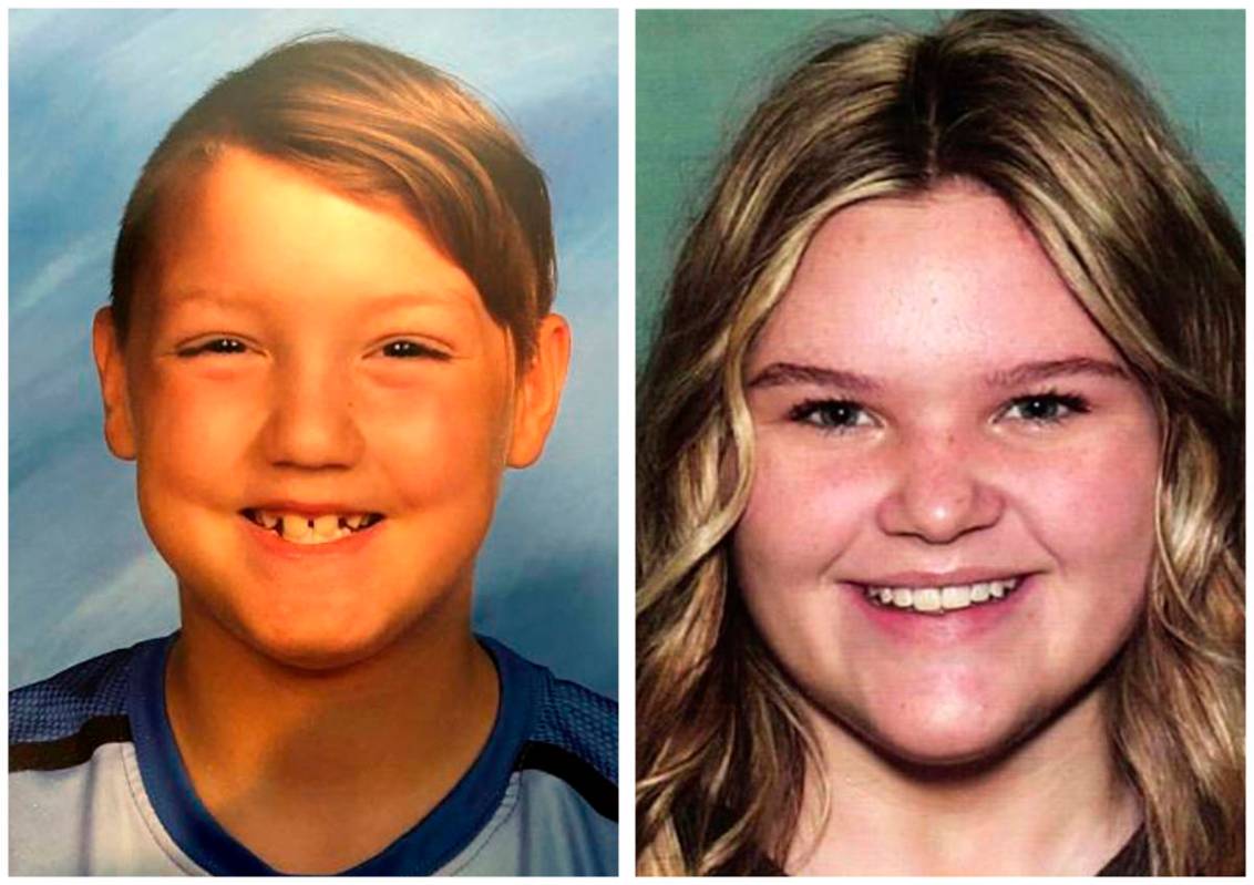 FILE - This combination of undated file photos released by the National Center for Missing &amp ...