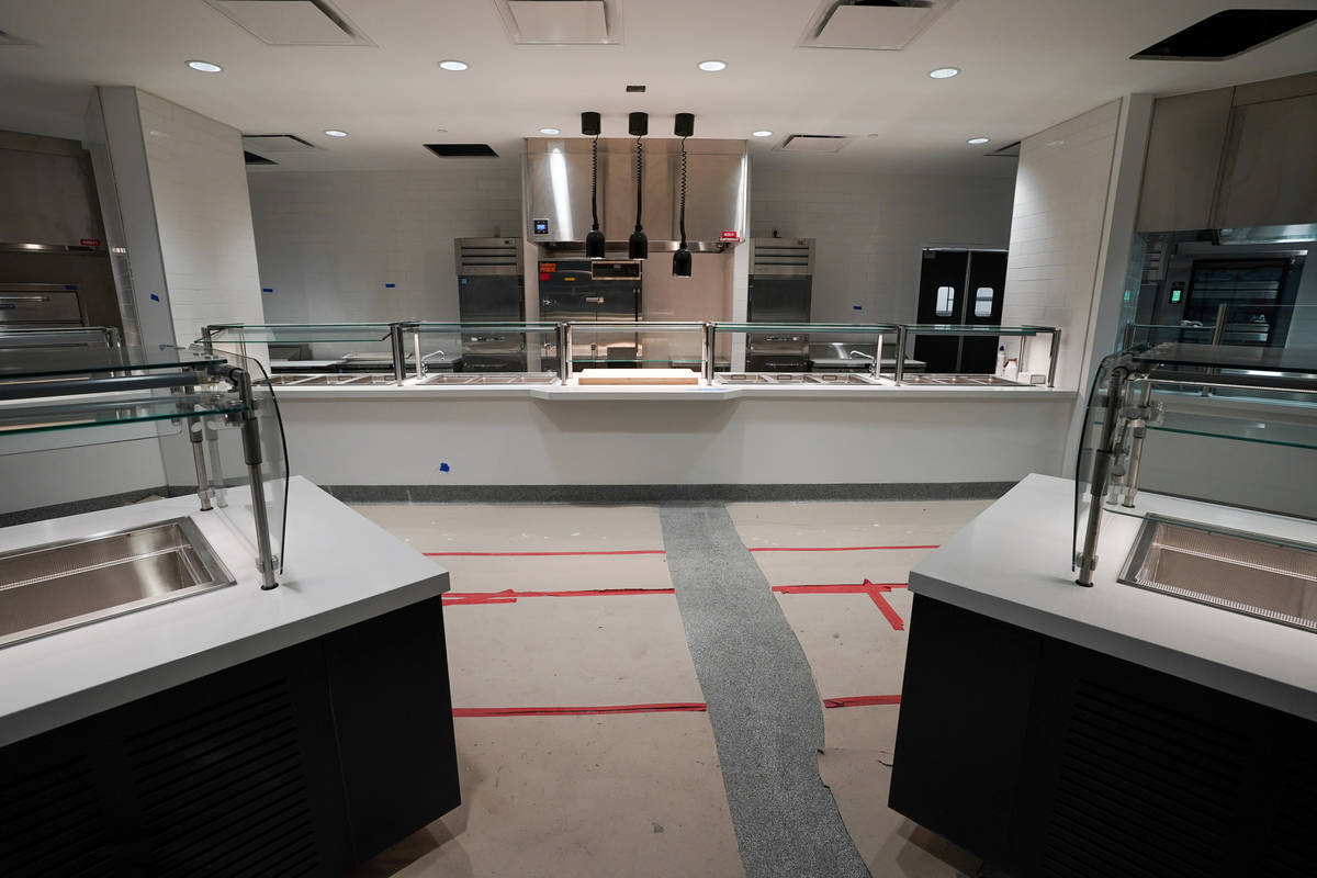 The Raiders' Intermountain Healthcare Performance Center will have a cafe on the first level of ...