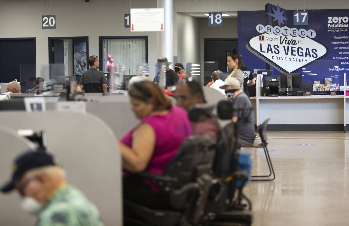 Las Vegas DMV offices open to long lines after closure Las Vegas