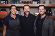 Elio's partners are, from left, Daniela Soto-Innes, Enrique Olvera and Santiago Perez. (Hagop K ...