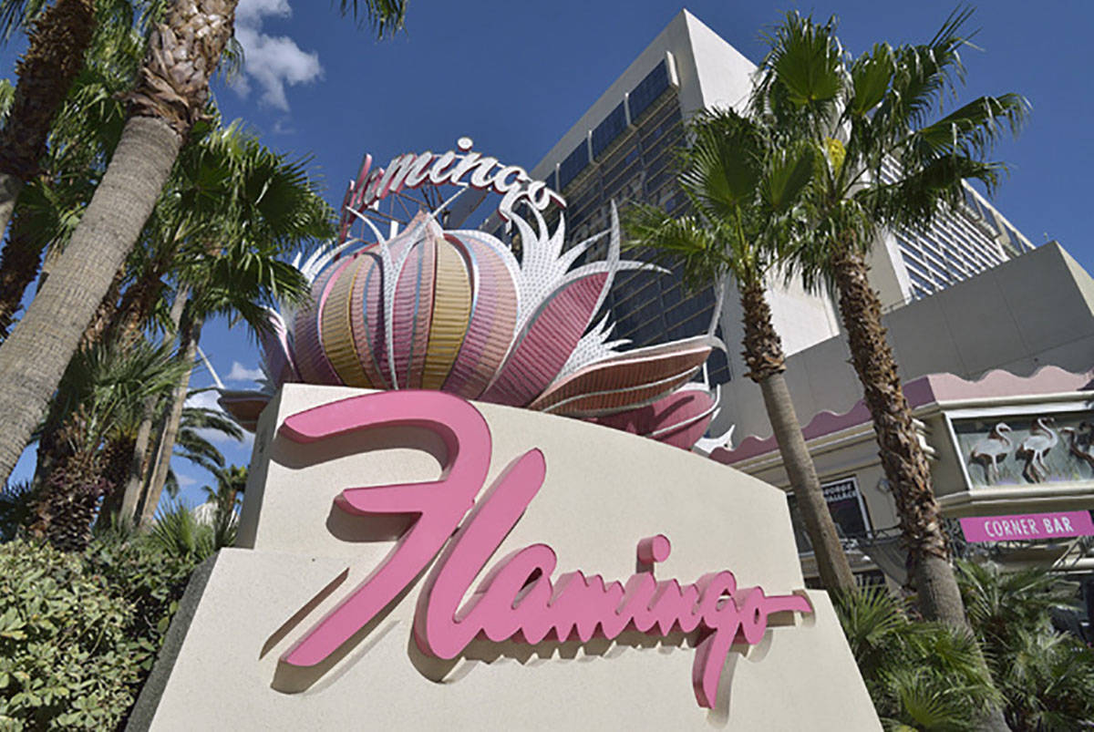 The Flamingo hotel-casino on the Las Vegas Strip. (Bill Hughes/Las Vegas Review-Journal)