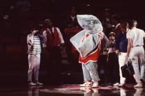 Senior Night pre-game ceremonies at a Pacific vs University of Nevada, Las Vegas Pacific Coast ...