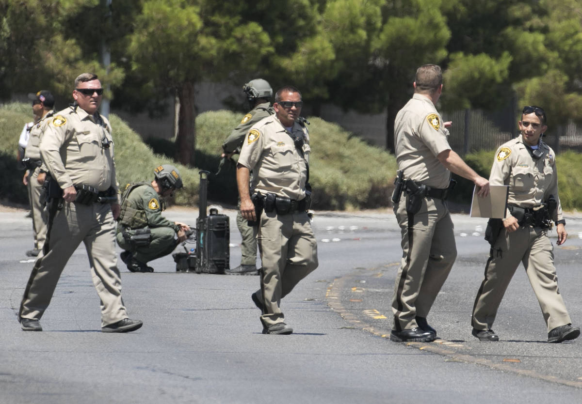 The Metropolitan Police Department investigates an officer-involved shooting in the 2100 block ...