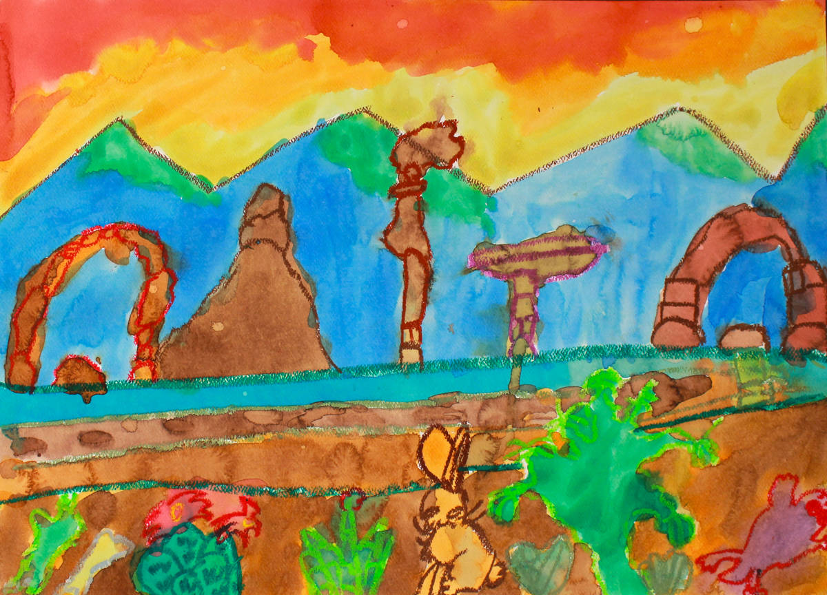 Children Re Create Favorite Images Of The West In Nevada