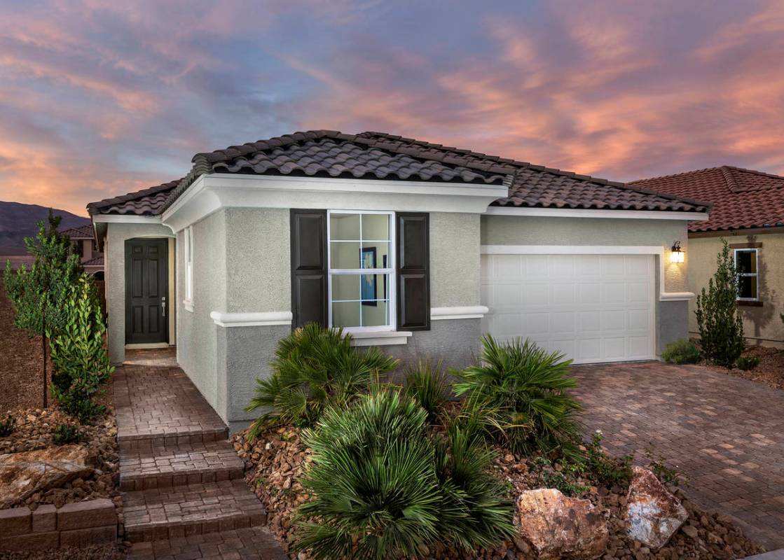 The Reserves is in Durham Ranch in Las Vegas. (KB Home)