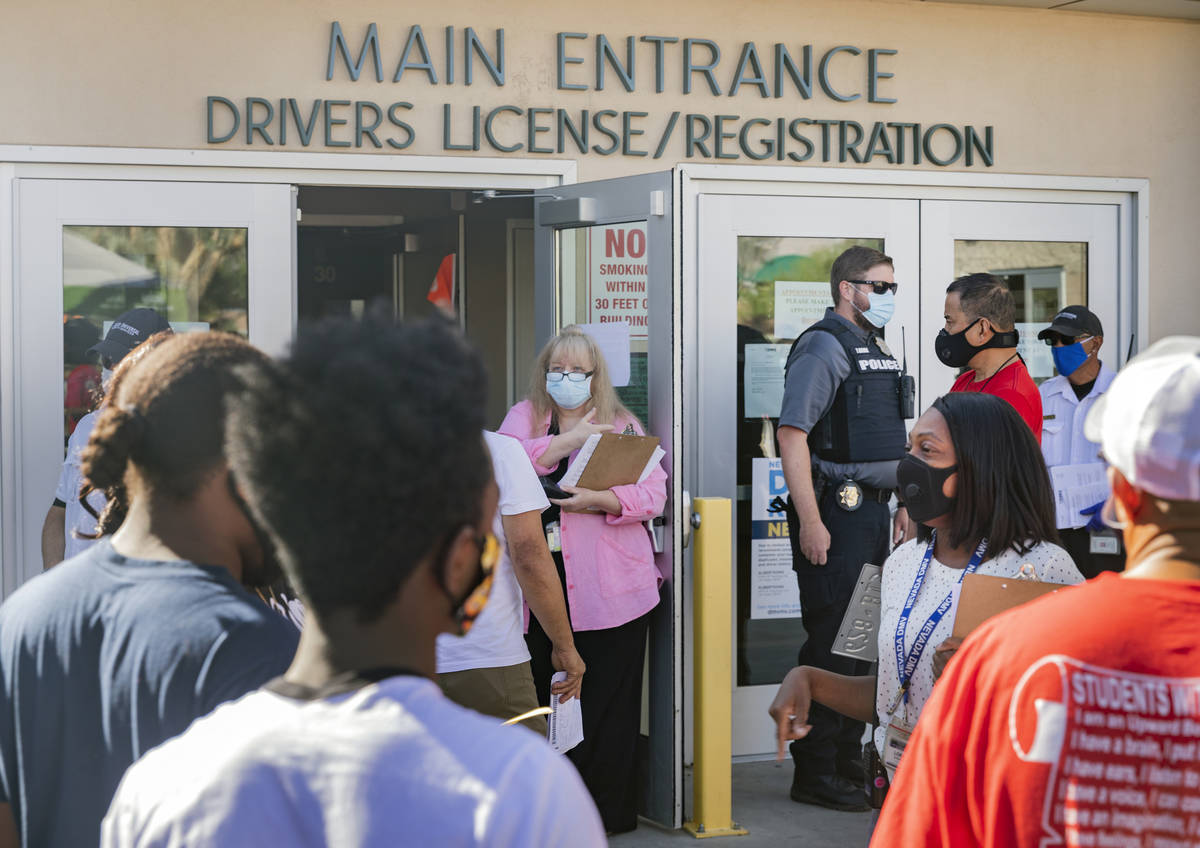 Nevada DMV reopens to long lines Las Vegas ReviewJournal