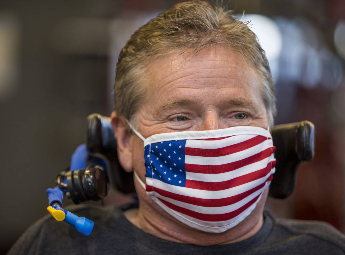 Quadriplegic IndyCar team owner Sam Schmidt talks about the upcoming free virtual workouts feat ...