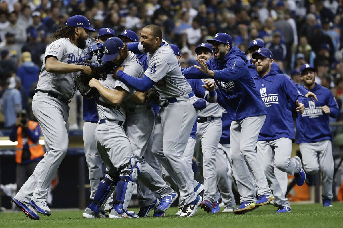 Los Angeles Dodgers back on Las Vegas TV Baseball Sports