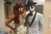 Mayfair Supper Club singers Lisa Marie Smith and Jason Martinez are shown in his club-branded m ...
