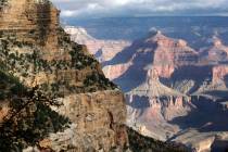 A view from the South Rim at Grand Canyon National Park. (AP Photo/Rick Bowmer)