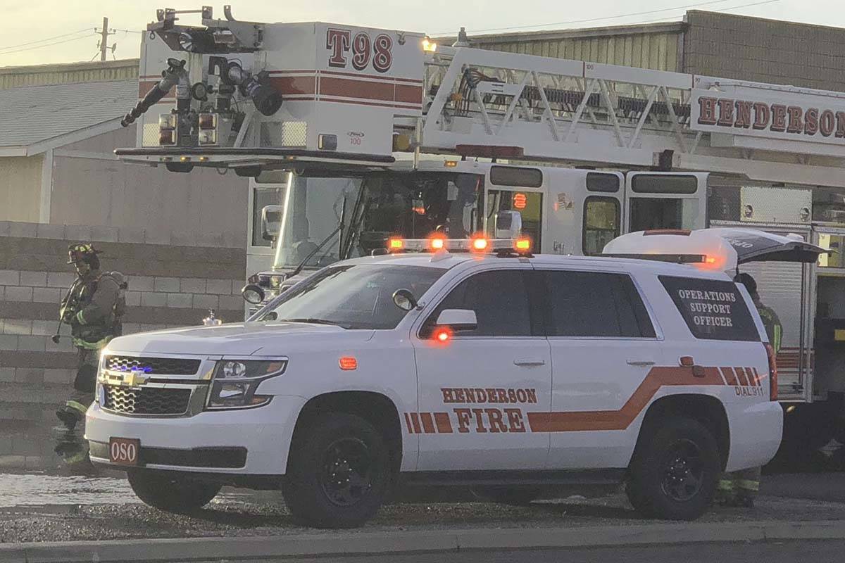 Henderson Fire Department (Las Vegas Review-Journal)