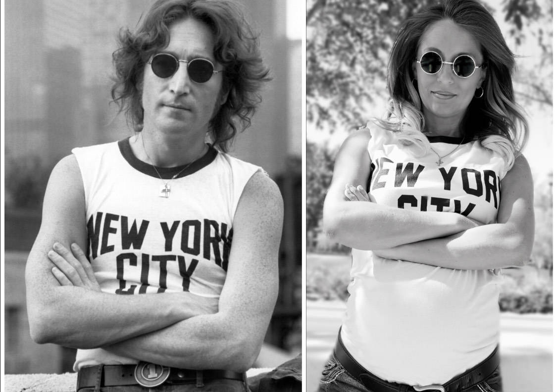 John Lennon, Jimi Hendrix, Mick Jagger inspire Las Vegas couple's maternity  pics | Las Vegas Review-Journal