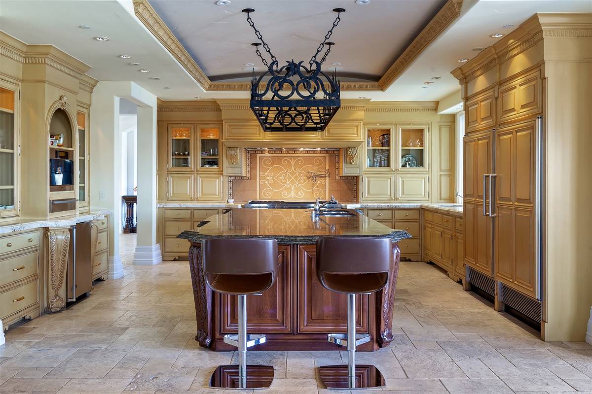 One of three kitchens. (Luxurious Real Estate)