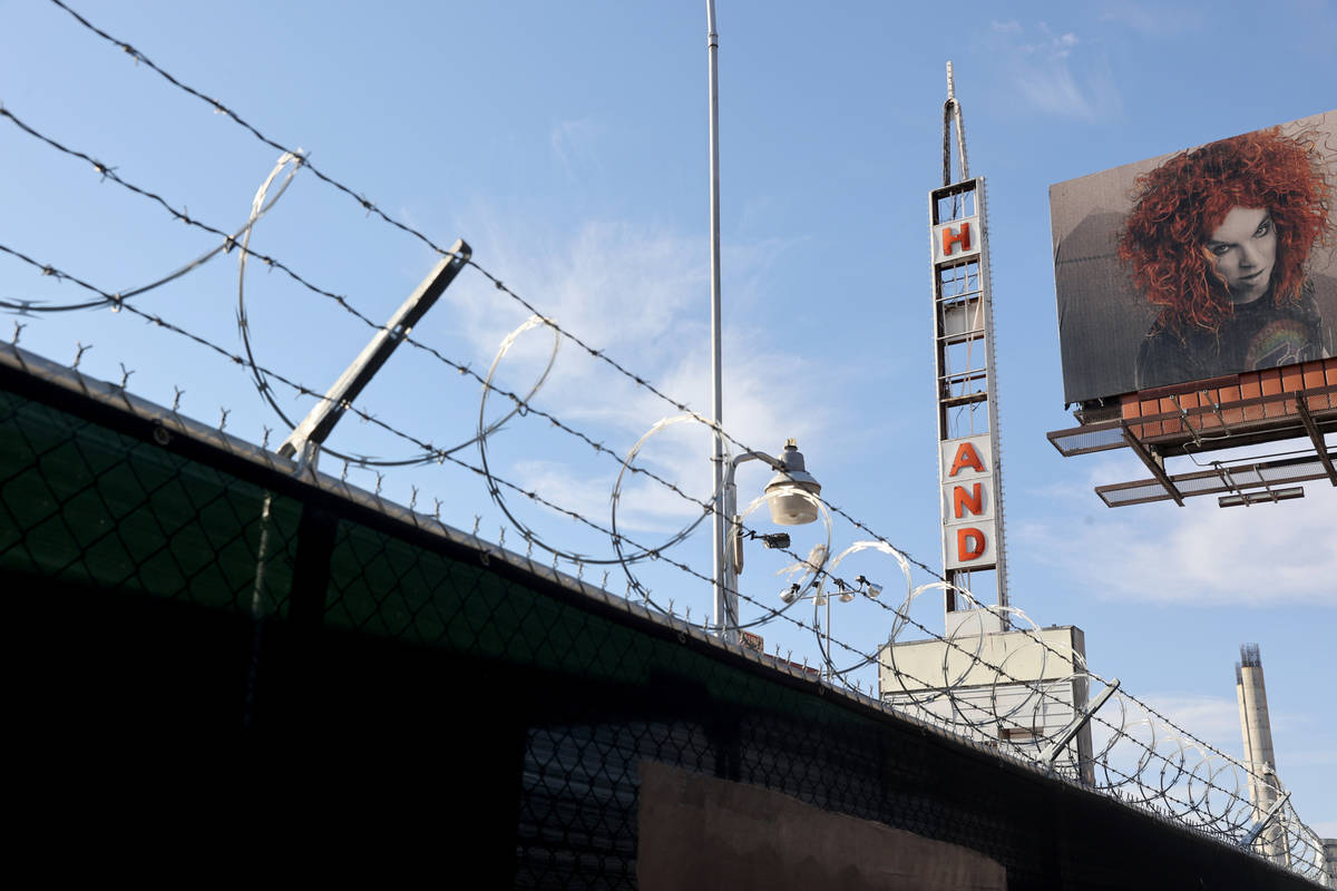 The boarded-up White Sands Motel at 3889 Las Vegas Blvd. on the south Strip Wednesday, June 24, ...