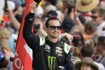 Kurt Busch before the NASCAR Daytona 500 auto race Sunday, Feb. 16, 2020, at Daytona Internatio ...