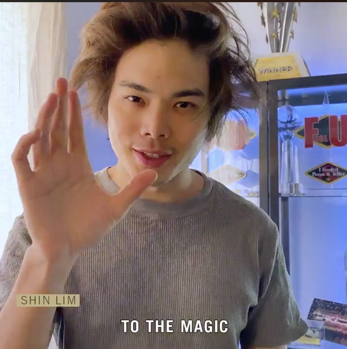 Shin Lim is shown in a new social media campaign launched by MGM Resorts International on Tuesd ...