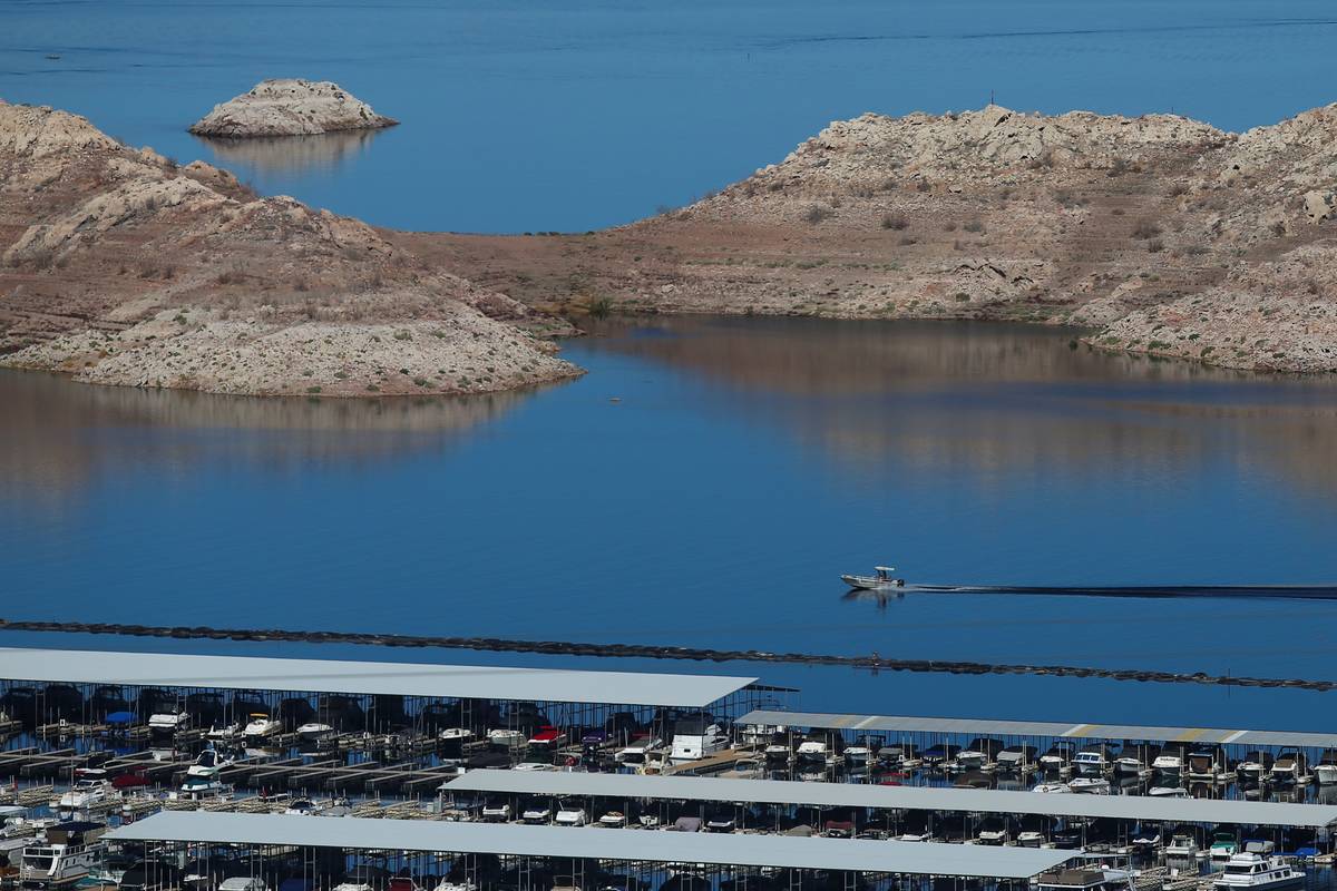 Hemenway Harbor at Lake Mead National Recreation Area (Chase Stevens/Las Vegas Review-Journal)