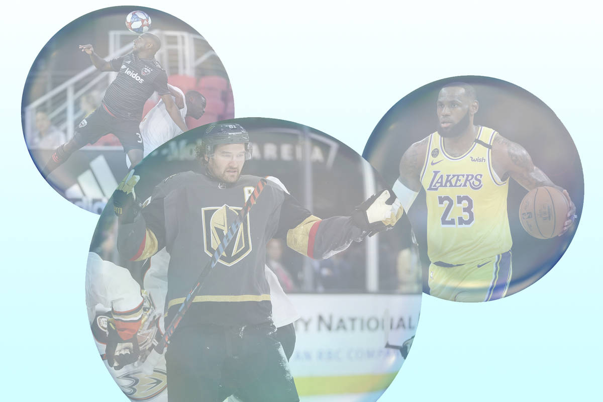 The MLS, NBA, and NHL will complete their seasons in closed bubbles because of the coronavirus ...