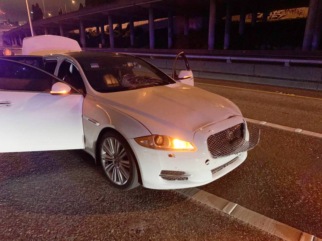 This early Saturday, July 4, 2020 photo provided by the Washington State Patrol shows the vehic ...