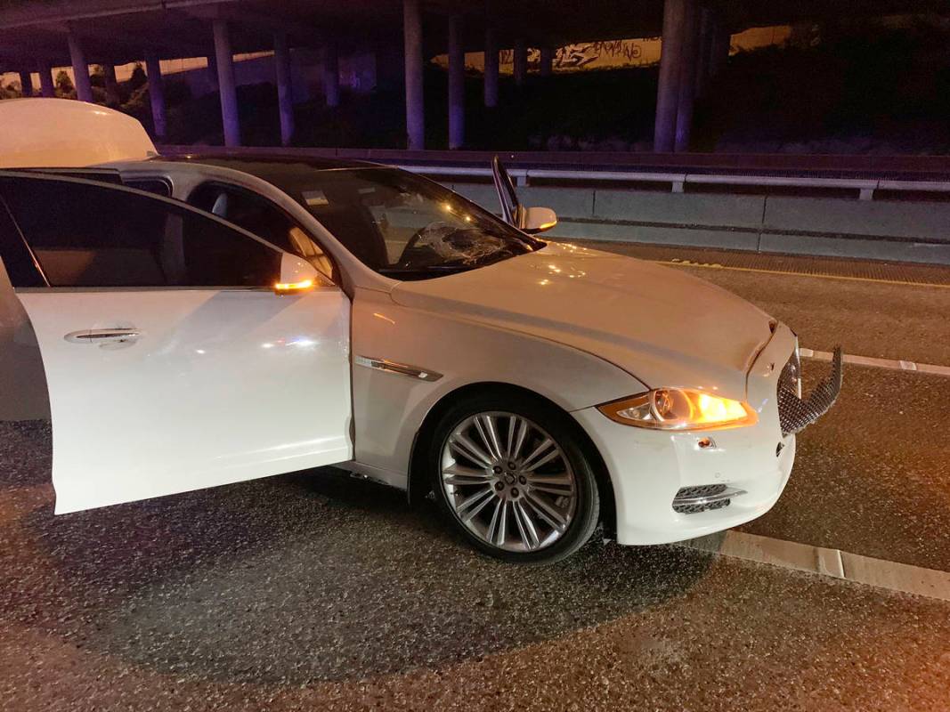 This early Saturday, July 4, 2020 photo provided by the Washington State Patrol shows the vehic ...