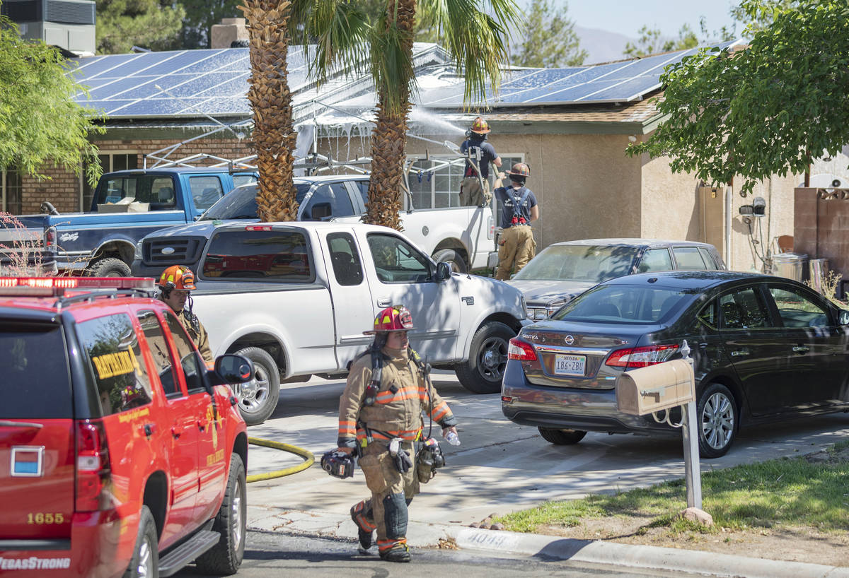House fire in northwest Las Vegas causes 250K in damage Las Vegas