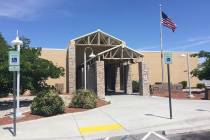 The Nye County Courthouse in Pahrump is home to the Fifth Judicial District Court and Pahrump J ...