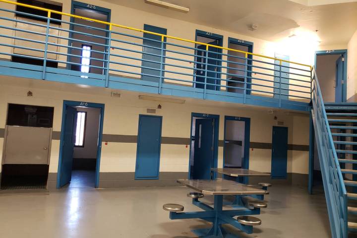 Tonopah jail is seen in a photo from 2019. (Pahrump Valley Times)