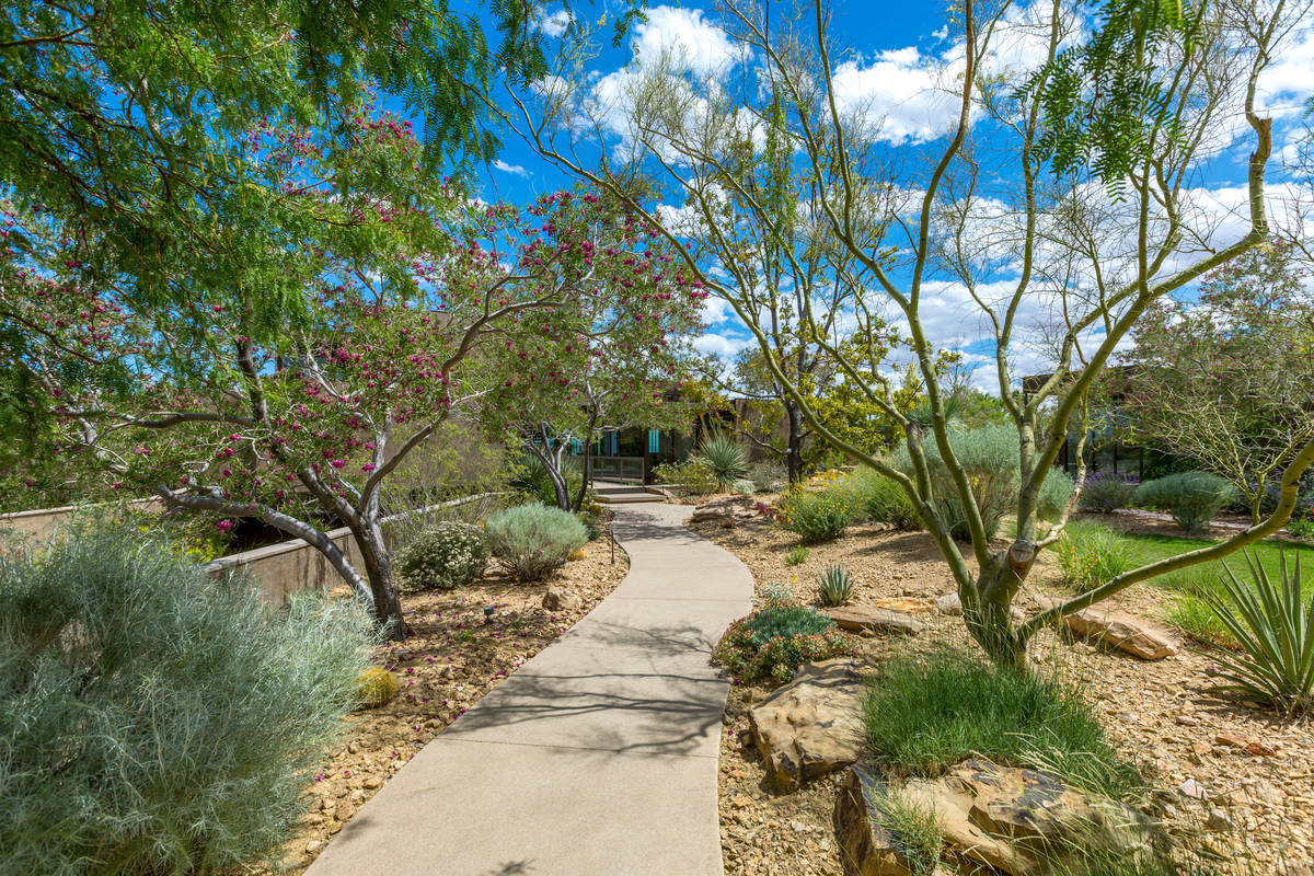 Former MGM Resorts International boss Jim Murren's mansion at 7 Painted Feather Way in Las Vega ...