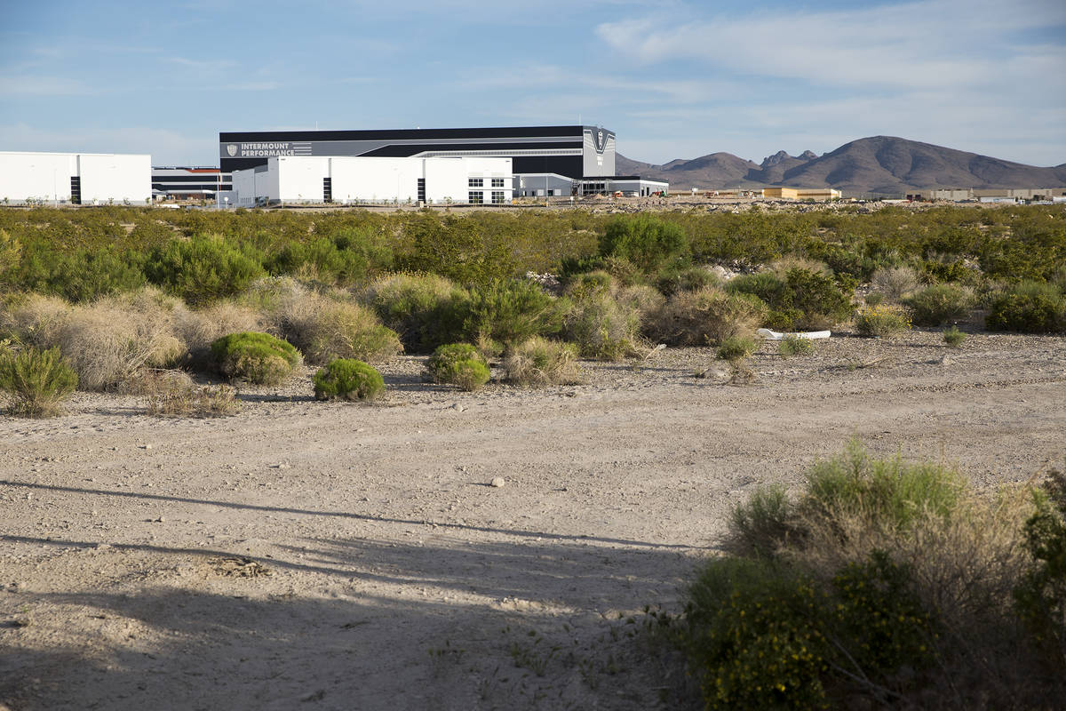 The site where a new hospital is proposed to be built at the southwest corner of St. Rose Parkw ...