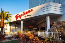 A view of the Tropicana Las Vegas, which remains closed despite casino reopenings across the st ...