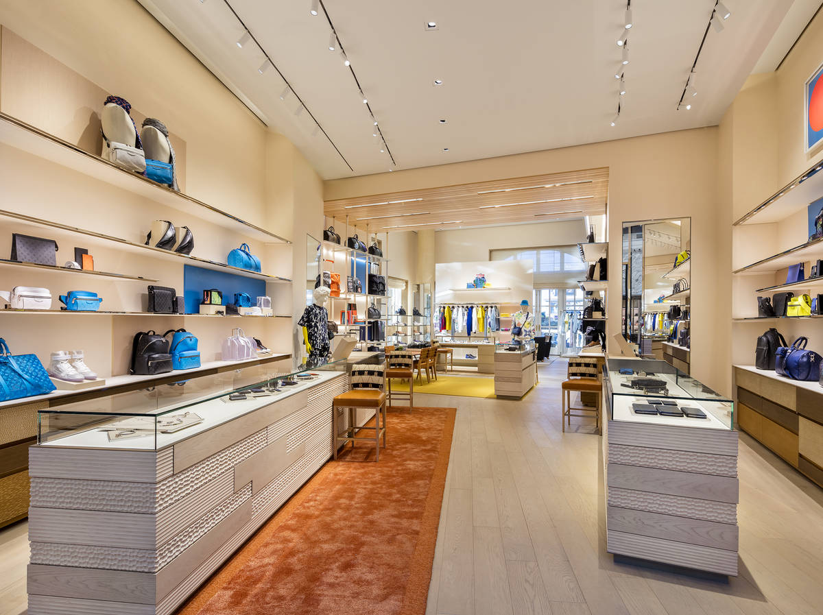 Louis Vuitton opens 3rd men’s store in Las Vegas | Las Vegas Review-Journal
