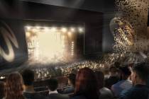 A rendering of The Theatre at Resorts World, set to open in the summer of 2021. (Scéno Plus)