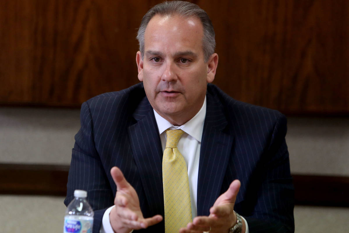 Clark County School District Superintendent Jesus Jara (Las Vegas Review-Journal)