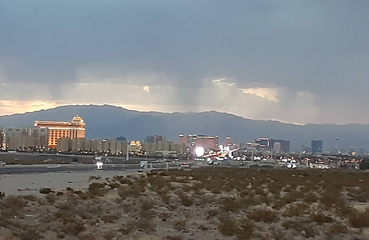 Las Vegas weather Rain, lightning forecast through Monday Las Vegas