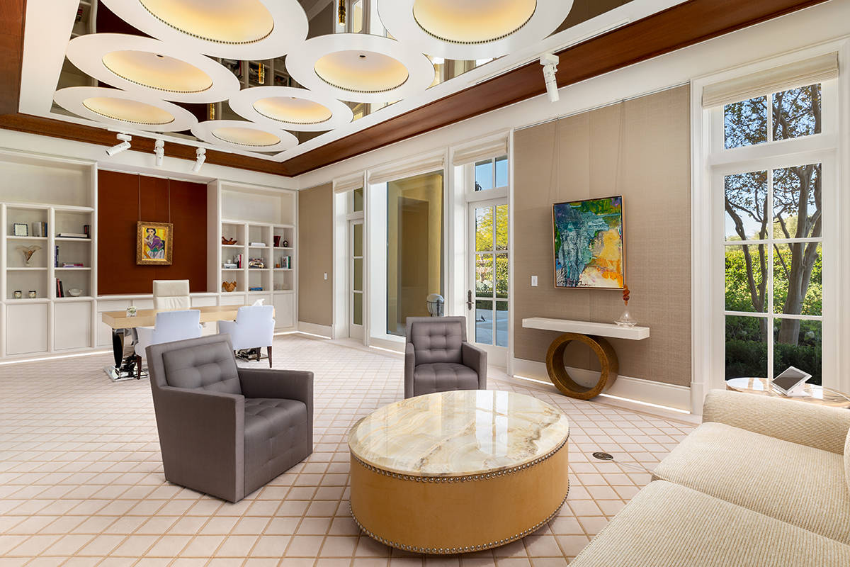 The home was designed to showcase art. (Ivan Sher Group)