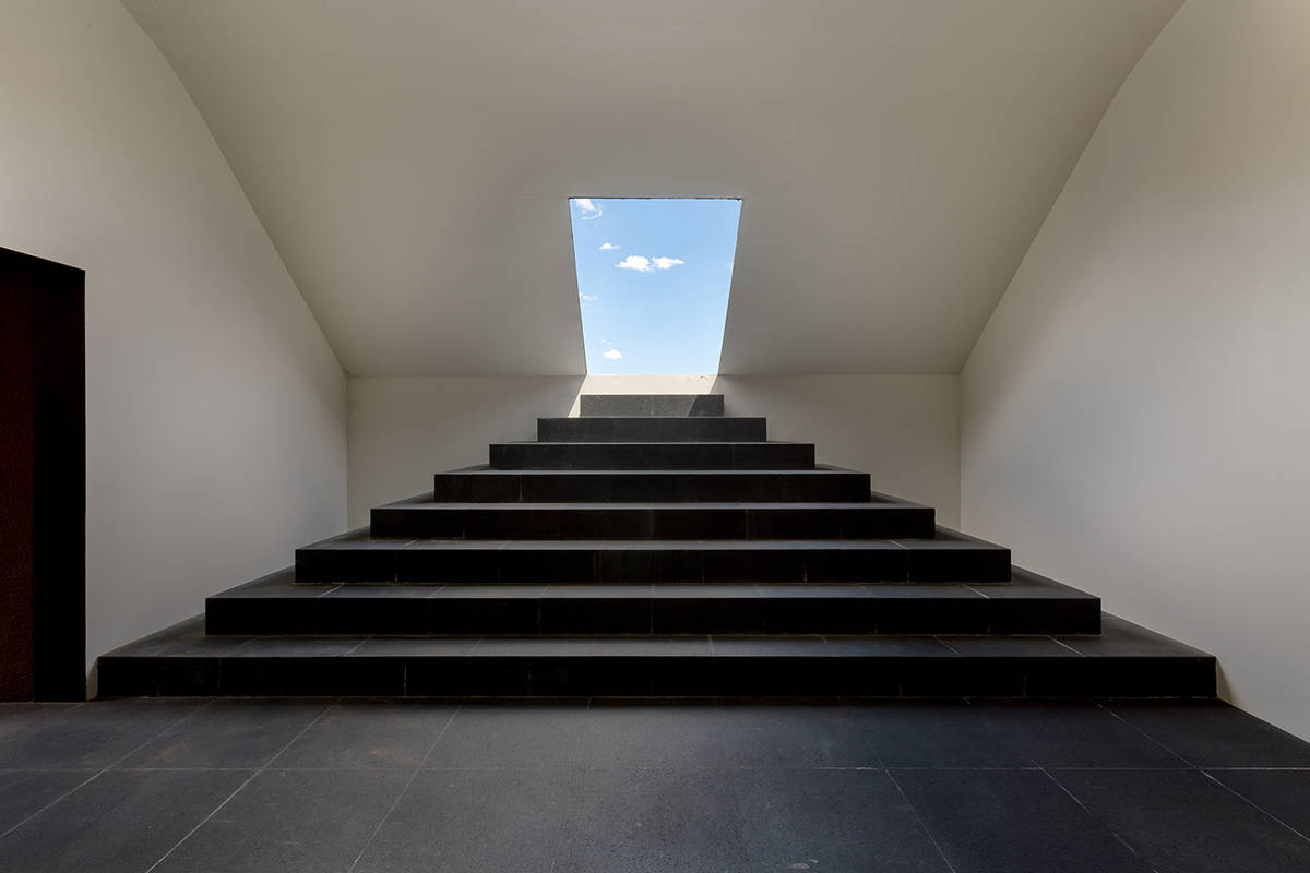 Inside the Skyspace. (Ivan Sher Group)
