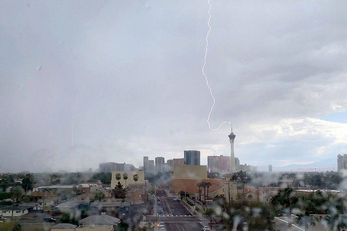 Las Vegas weather Storm risk in higher elevations Las Vegas Review