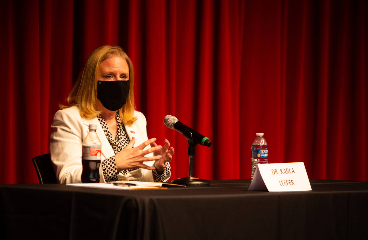 Karla Leeper, executive vice president for operations at Augusta University/Augusta University ...