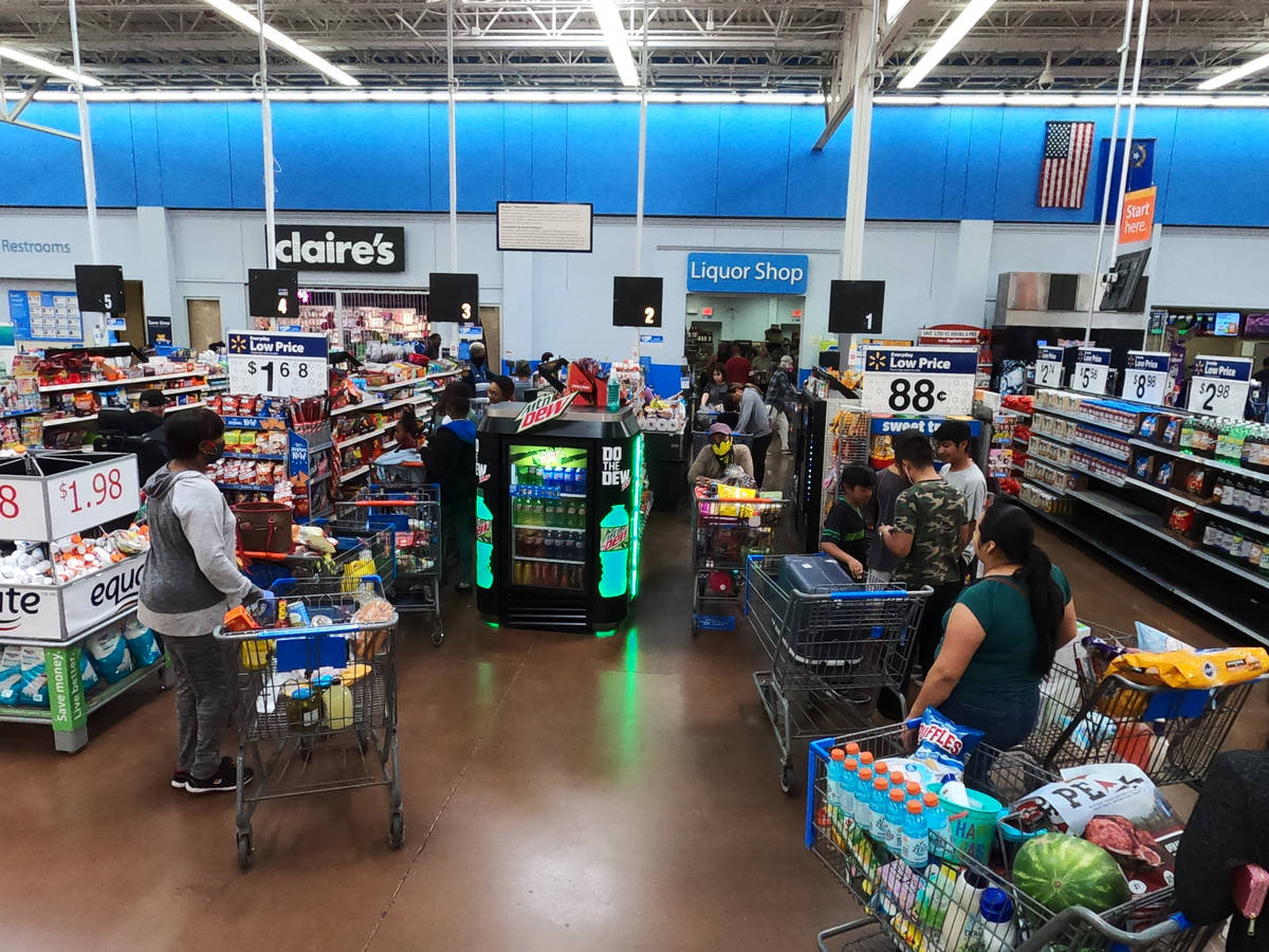 Las Vegas - Circa June 2019: Walmart Retail Location. Walmart is