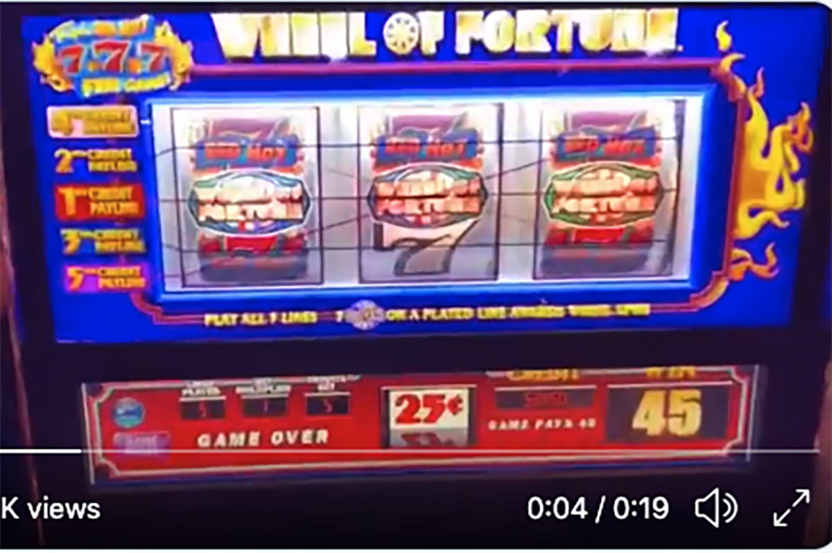 las vegas slot wins 2020