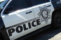 Las Vegas Metropolitan Police vehicle. (Las Vegas Review-Journal)