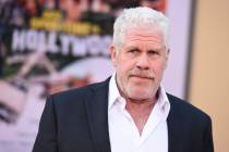 Ron Perlman arrives at the Los Angeles premiere of "Once Upon a Time in Hollywood" at ...