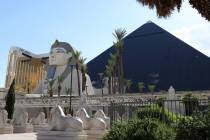 Luxor on the Las Vegas Strip. (Erik Verduzco / Las Vegas Review-Journal) @Erik_Verduzco