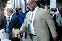 In this Jan. 18, 2008, file photo, former NFL football player Dana Stubblefield leaves a federa ...