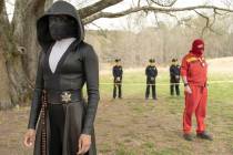 This image released by HBO shows Regina King in a scene from "Watchmen." (Mark Hill/H ...