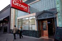 Triple George Grill in downtown Las Vegas. (Las Vegas Review-Journal file)